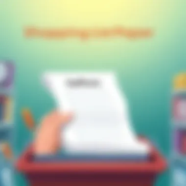 Magnificent The Significance of Shopping List Paper in Organizing Purchases
