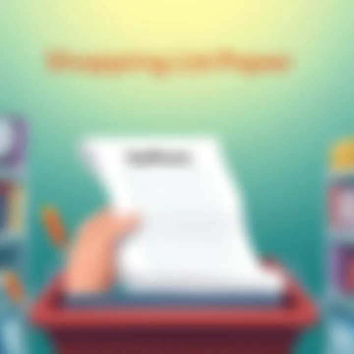 Magnificent The Significance of Shopping List Paper in Organizing Purchases