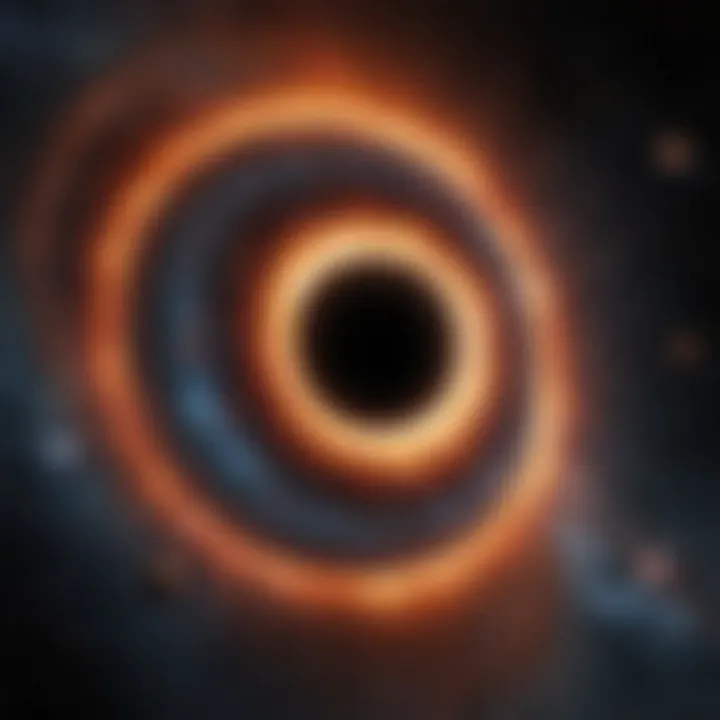 A depiction of cosmic events such as supernovae and black holes