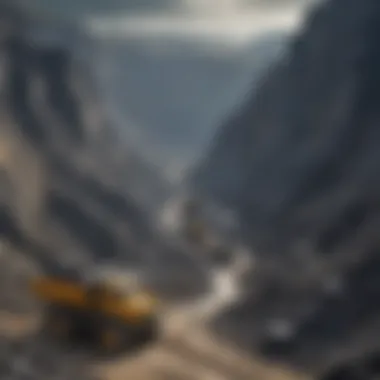 Environmental Impact of Coal Mining Abandoned coal mine with environmental degradation