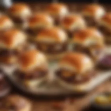 Mouthwatering Mini Sliders with Caramelized Onions