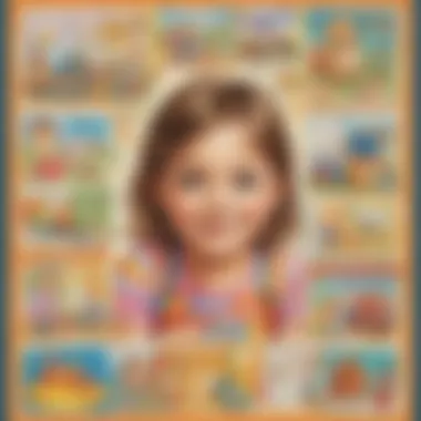 Favorite Things Display Colorful All About Me poster showcasing a child’s favorite things