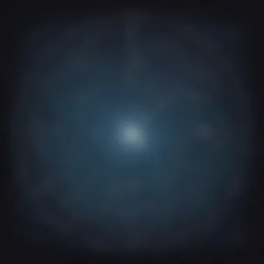 A detailed chart of notable stars within constellations