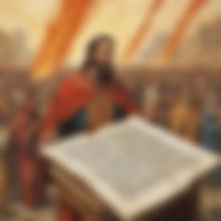 Ancient Scrolls Depicting Pentecost Origins