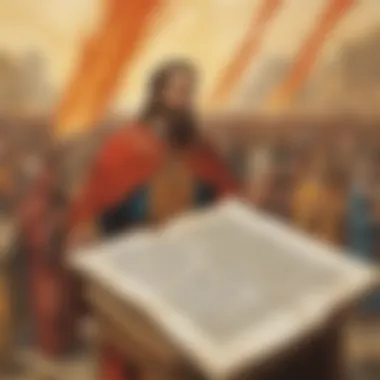 Archival Scrolls of Origins Ancient Scrolls Depicting Pentecost Origins