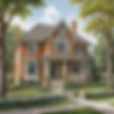 Architectural Sketch of a House Architectural Sketch of a House