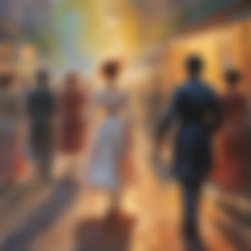 A vibrant representation of the Impressionist movement showcasing light and color