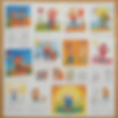 Artistic Pre-K worksheet activities