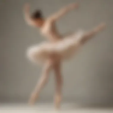 Ballet dancer showcasing impeccable développé
