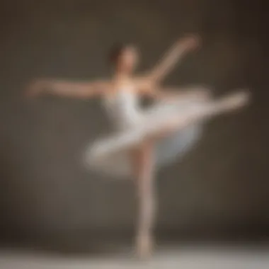Pirouette Perfection Ballet dancer executing a flawless pirouette