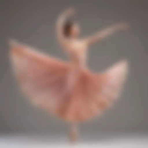 Graceful Ballet Dancer in Arabesque Pose