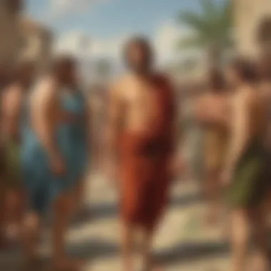 Tragic event: The martyrdom of John the Baptist through beheading The Beheading of John the Baptist