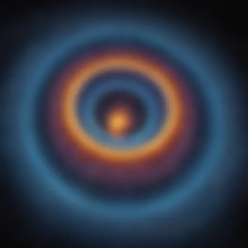 Cosmic Microwave Background Radiation representation