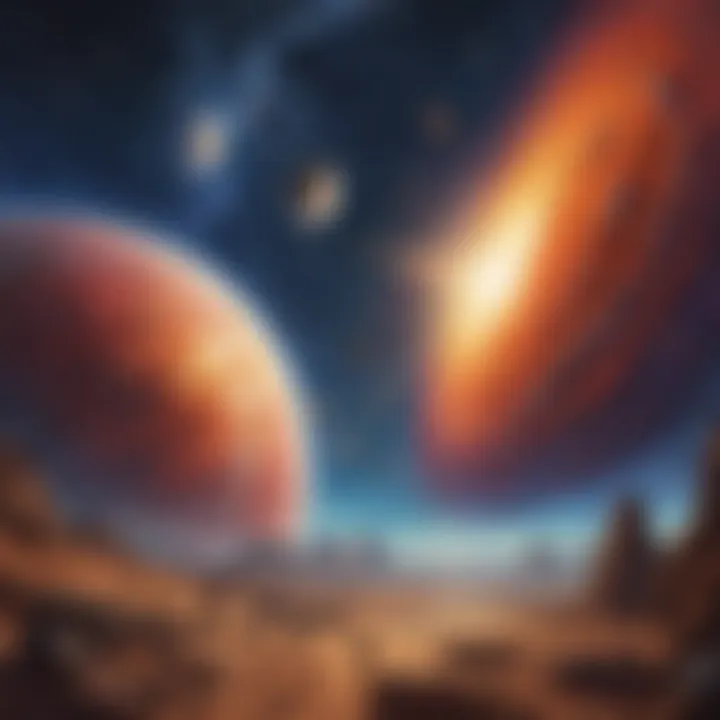 Inflationary Universe concept art