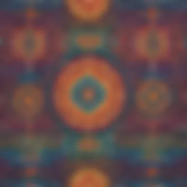 Vibrant Bohemian Patterns Boho Rainbow Wallpaper - Vibrant Bohemian Patterns