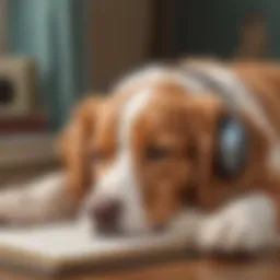 Dog Listening to Calming Music