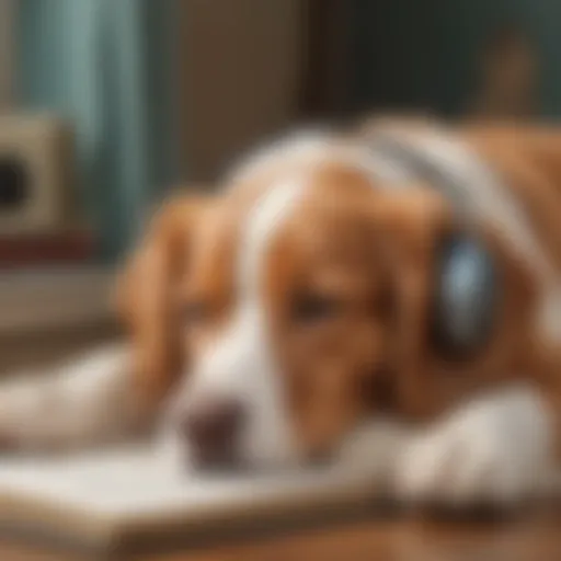 Dog Listening to Calming Music