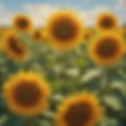 Captivating Sunflower Field