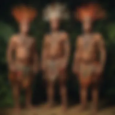 Ceremonial Ritual Garments of Amazonian Tribe