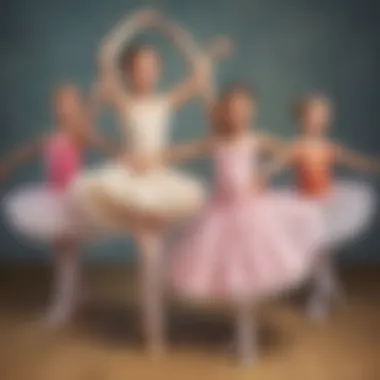 Young dancers showcasing creativity through expressive Charleston dance poses