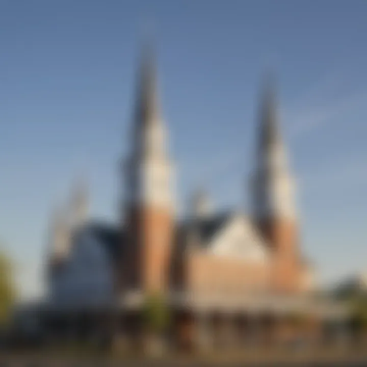 Iconic Twin Spires of Churchill Downs