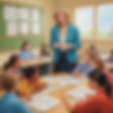 Mastering the Art of Classroom Leadership Classroom Management Strategies Illustration