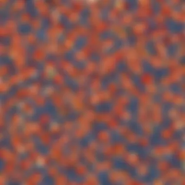 Symbolism of Colors and Patterns A close-up of flag colors and patterns, symbolizing the unique identity of a nation.