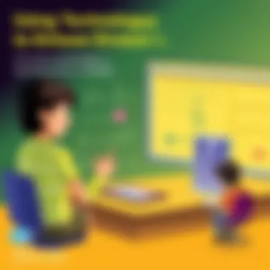 Innovative technology used in teaching division concepts