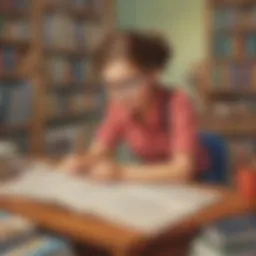 Symbolic representation of a challenge in education