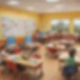 Innovative classroom setup fostering creativity