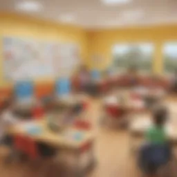 Innovative classroom setup fostering creativity
