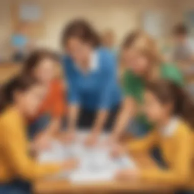 Engaging Group Activity Engaging group activity promoting teamwork