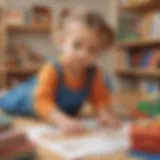 Child Engaged in Creative Play