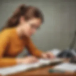 Innovative Memorization Technique Illustration