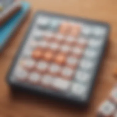 Digital Boggle Gameplay Experience Screenshot of Boggle gameplay on a digital device