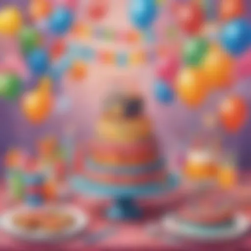 Colorful birthday decorations that inspire creativity