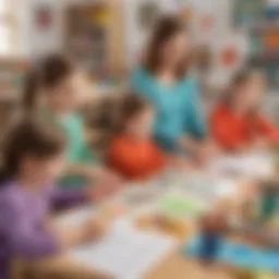 Creative art project for young learners