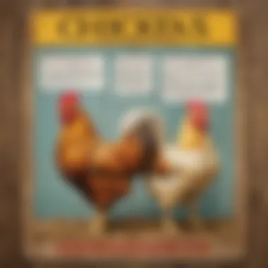 Care Requirements Sign for Chickens Informative sign detailing the care requirements for chickens