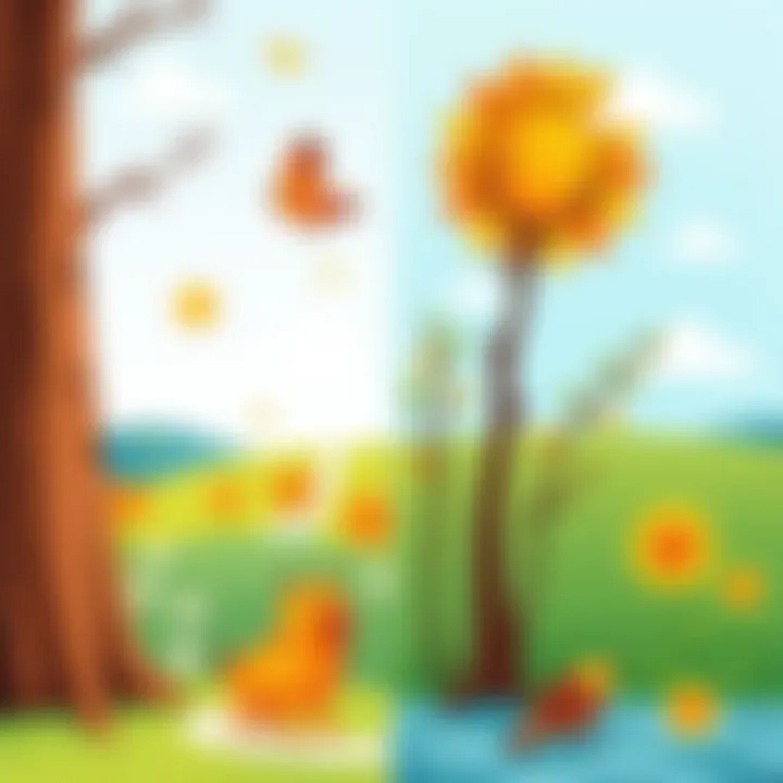 Creative projects related to each season