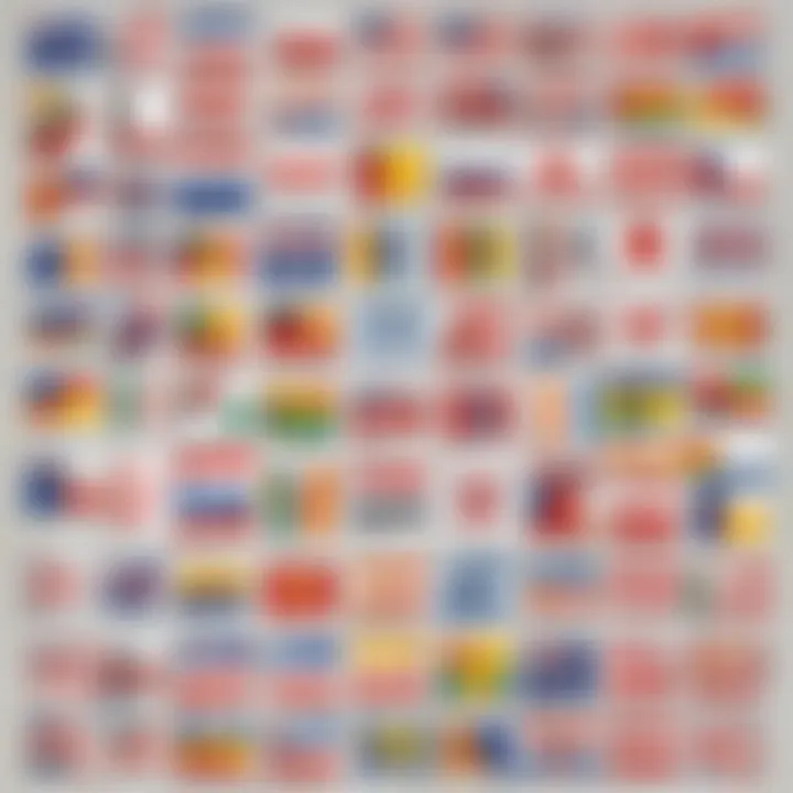 Country Flag Matching Worksheet