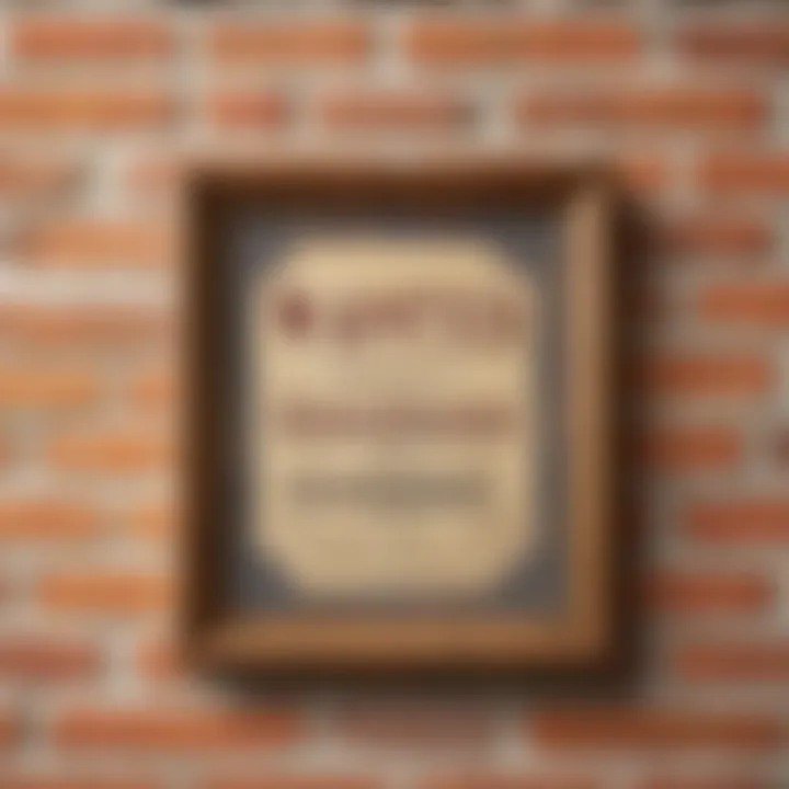 A finished wanted sign displayed proudly on a wall