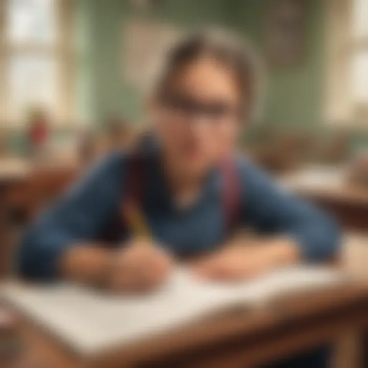 An artistic depiction of common writing pitfalls to avoid.