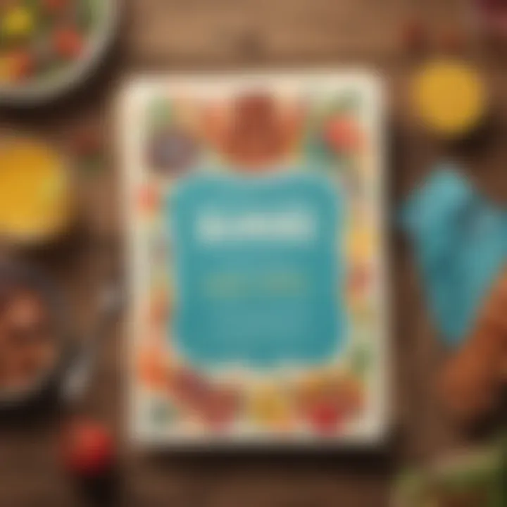 Invitation featuring summer vibes and colorful BBQ elements