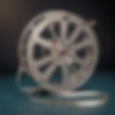 Film reel symbolizing the filmmaking process