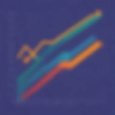 Abstract line graph design for educational purposes