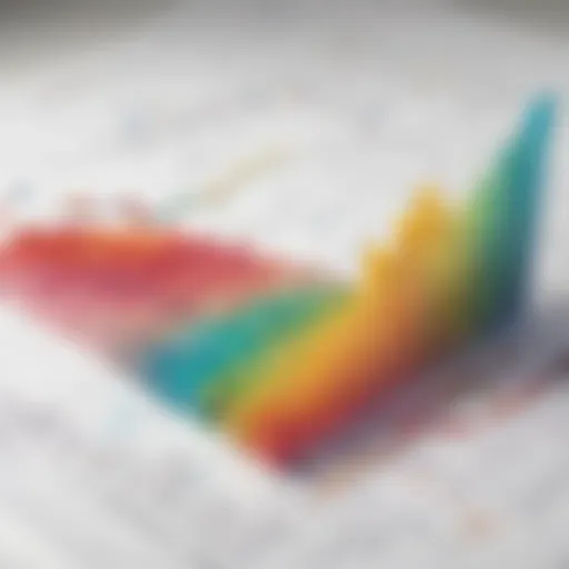 Illustration of creative data visualization
