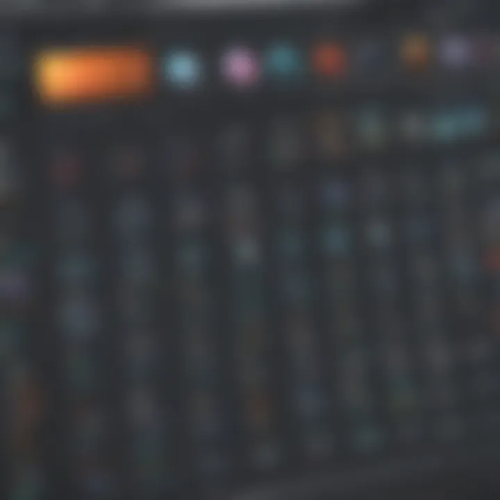 Digital software interface showcasing animation tools and timelines