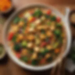 Flavorful Vegetable Stir-Fry with Quinoa and Tofu