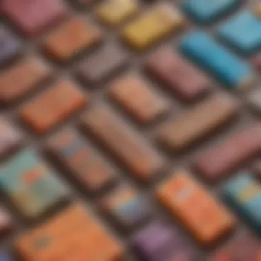 Personalized chocolate bar wrappers displayed at an event