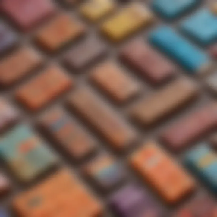 Personalized chocolate bar wrappers displayed at an event